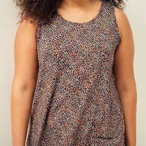 J Jill Wearever A Line Tank 2X